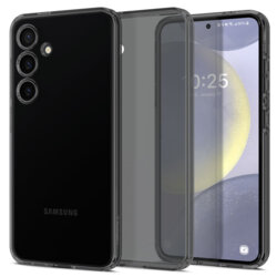 Husa Samsung Galaxy S24 Plus Spigen Liquid Crystal, cenusiu