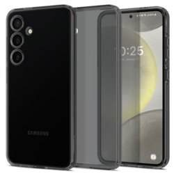 Husa Samsung Galaxy S24 Spigen Liquid Crystal, cenusiu