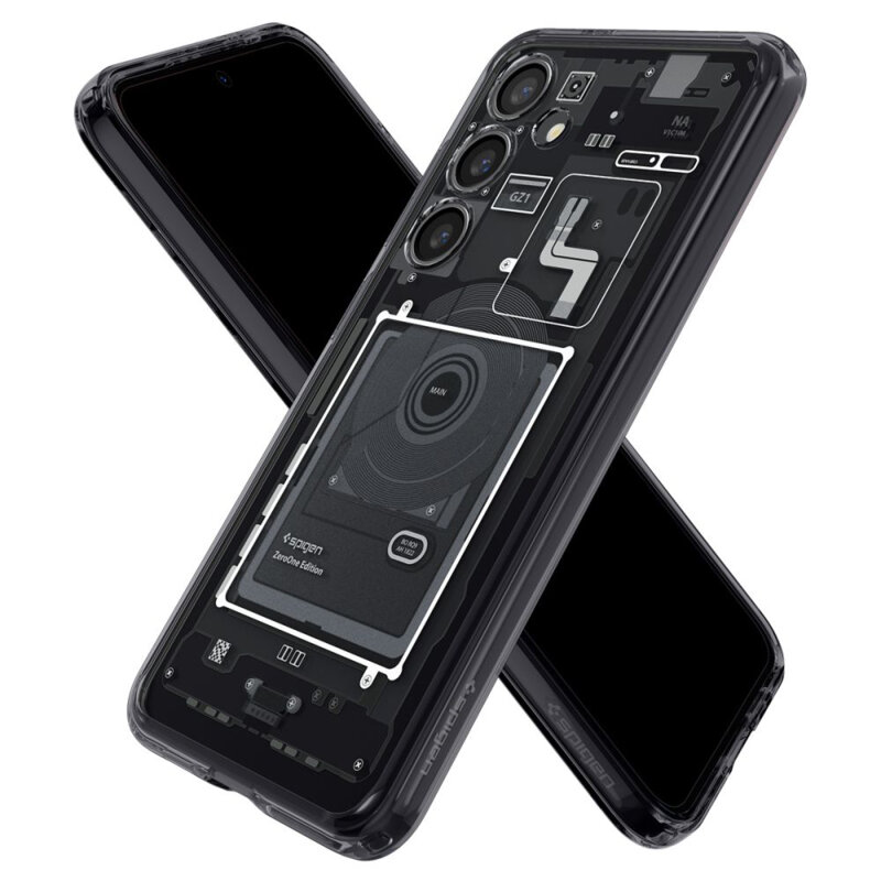 Husa Samsung Galaxy S24 Spigen Ultra Hybrid Zero One, negru