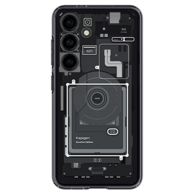 Husa Samsung Galaxy S24 Spigen Ultra Hybrid Zero One, negru