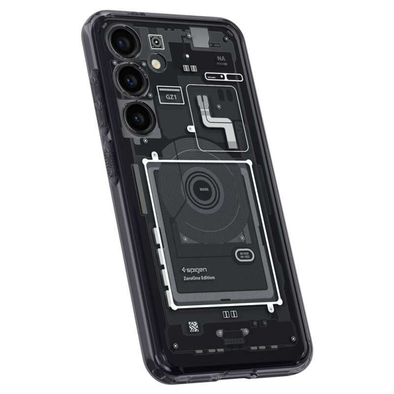 Husa Samsung Galaxy S24 Spigen Ultra Hybrid Zero One, negru