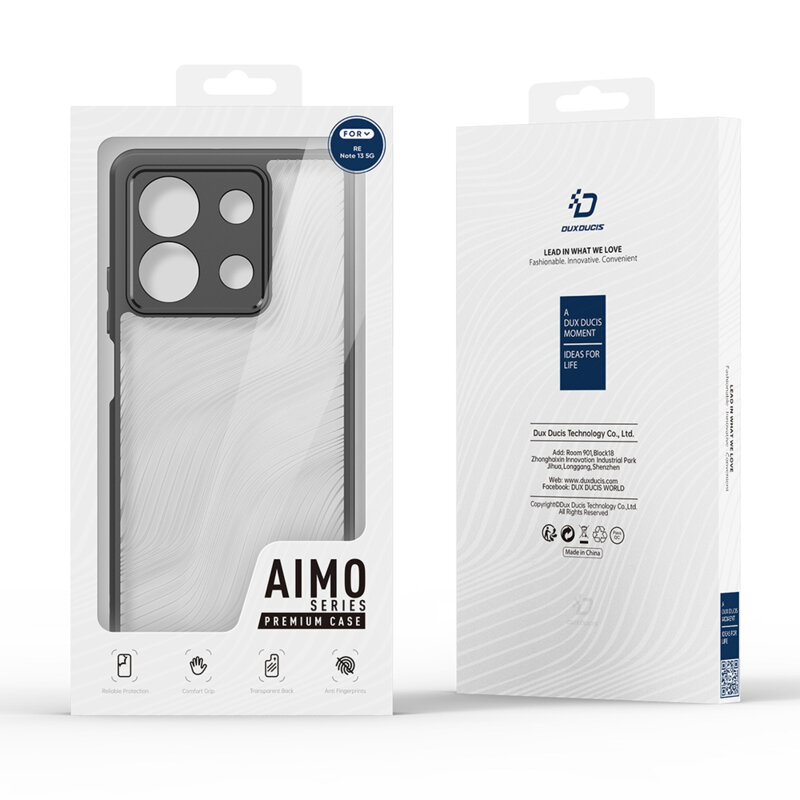 Husa Xiaomi Redmi Note 13 5G Dux Ducis Aimo, negru