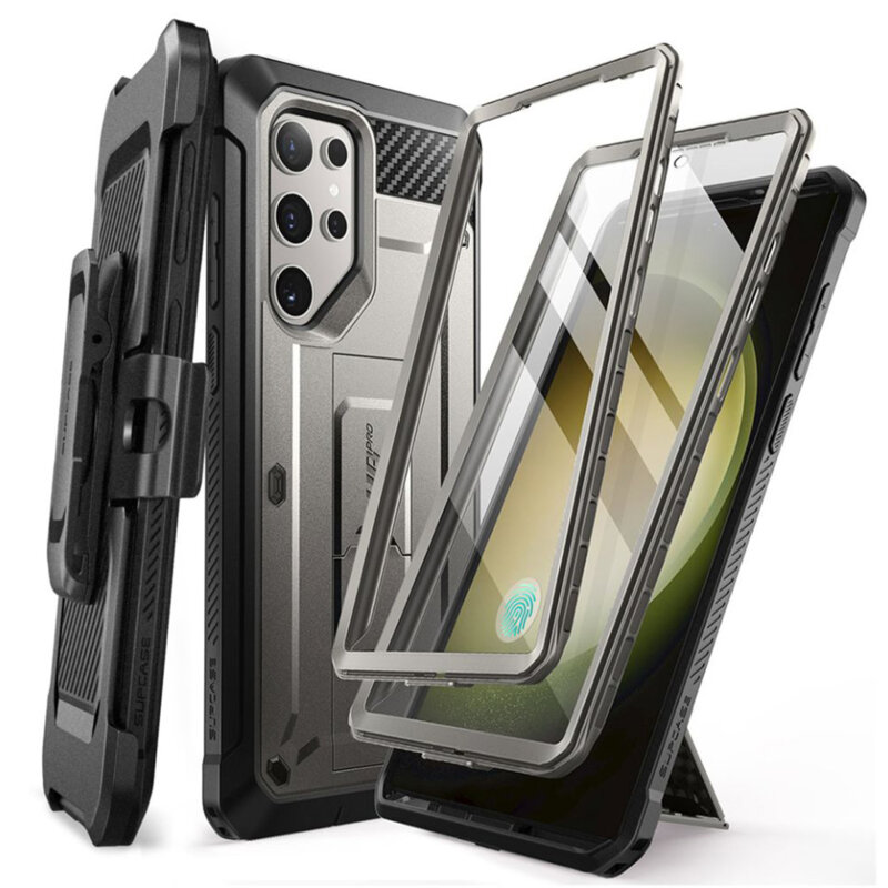 Husa Samsung Galaxy S24 Ultra Supcase Unicorn Beetle Pro, gri