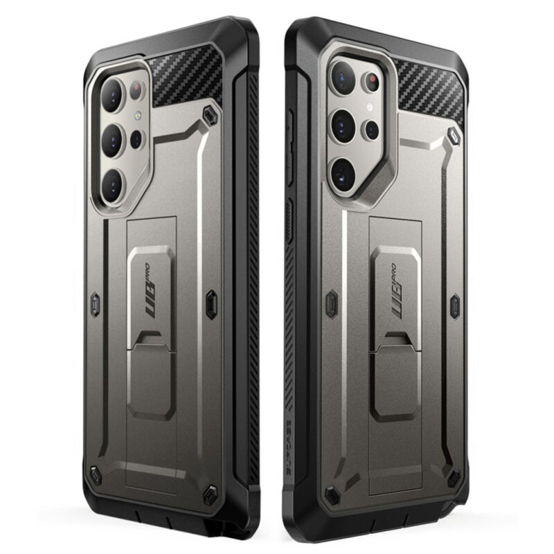 Husa Samsung Galaxy S24 Ultra Supcase Unicorn Beetle Pro, gri