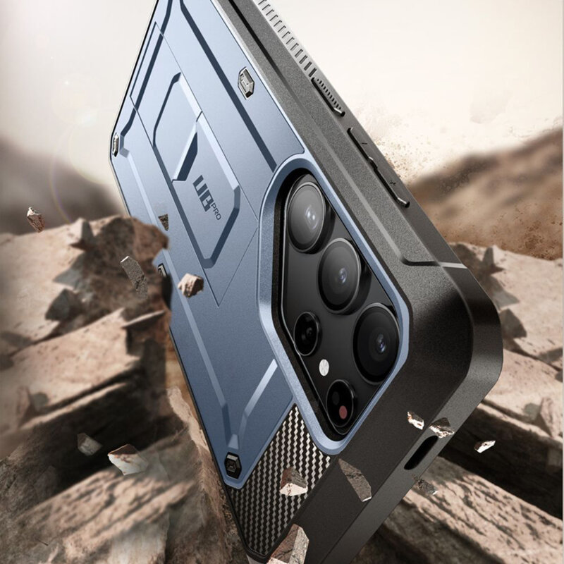 Husa Samsung Galaxy S24 Ultra Supcase Unicorn Beetle Pro, albastru