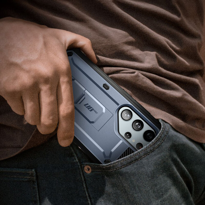 Husa Samsung Galaxy S24 Ultra Supcase Unicorn Beetle Pro, albastru