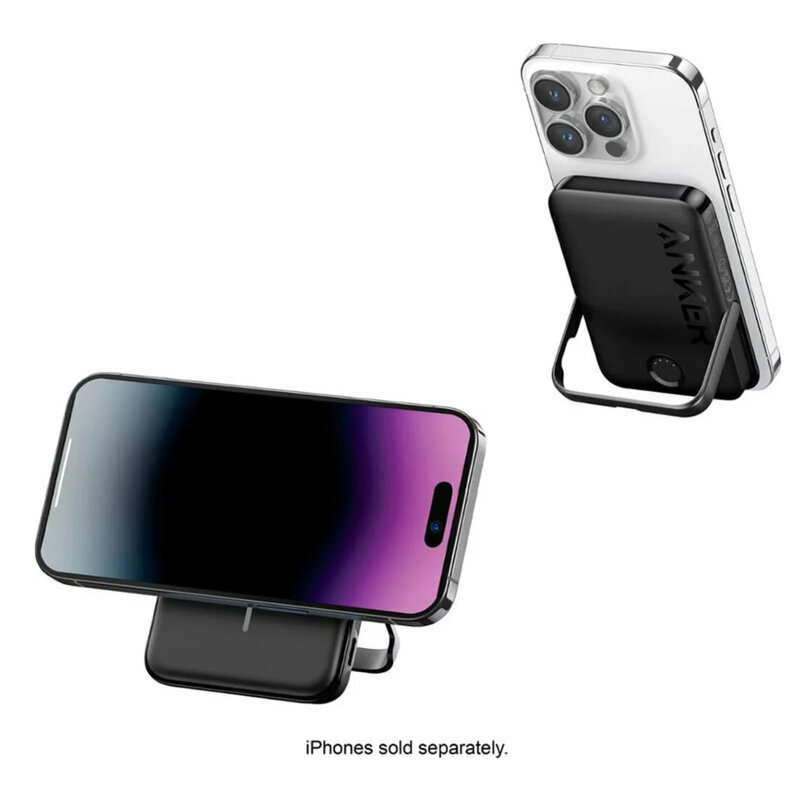 Baterie externa MagSafe, power bank wireless Anker 322, 5000mAh