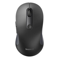 Mouse wireless Bluetooth pentru laptop Baseus F02, 2.4G, negru