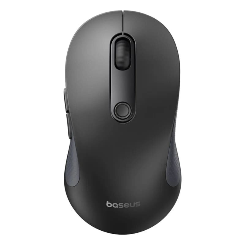Mouse wireless Bluetooth pentru laptop Baseus F02, 2.4G, negru