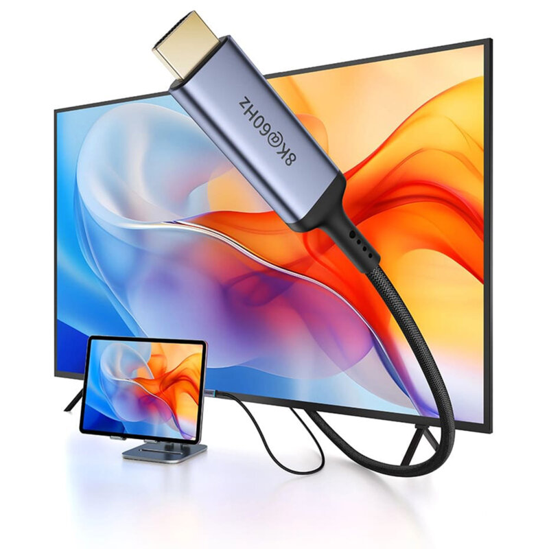 Cablu video Type-C la HDMI, 8K@60Hz, 1.5m Baseus B0063370G111-00