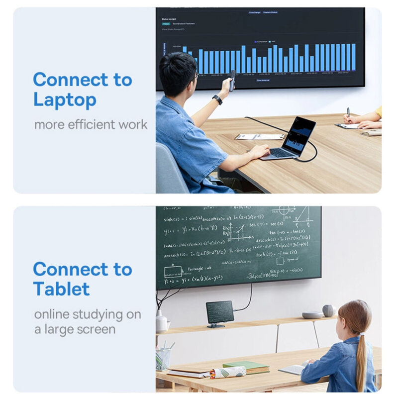 Cablu video Type-C la HDMI, 8K@60Hz, 1.5m Baseus B0063370G111-00