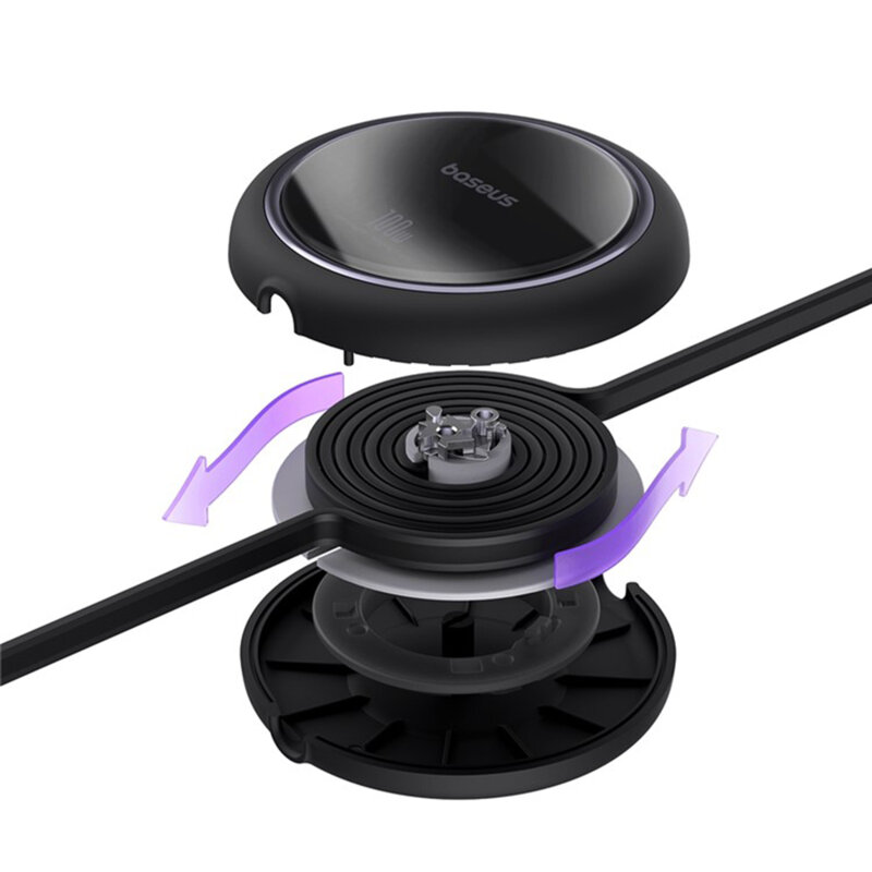 Cablu de date Super Fast Charging PD100W Baseus Free2Draw Mini