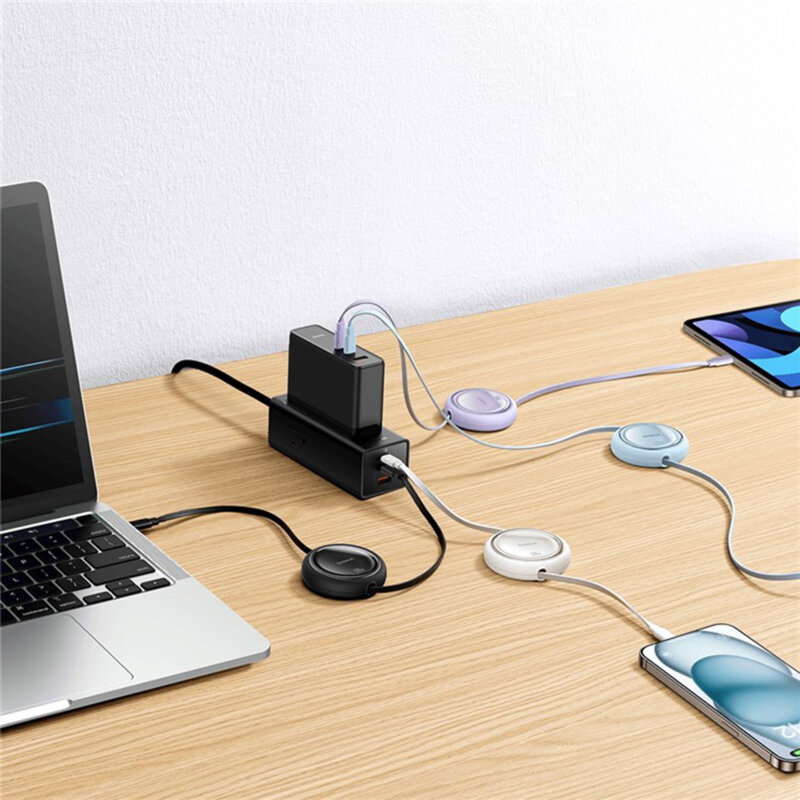 Cablu de date Super Fast Charging PD100W Baseus Free2Draw Mini