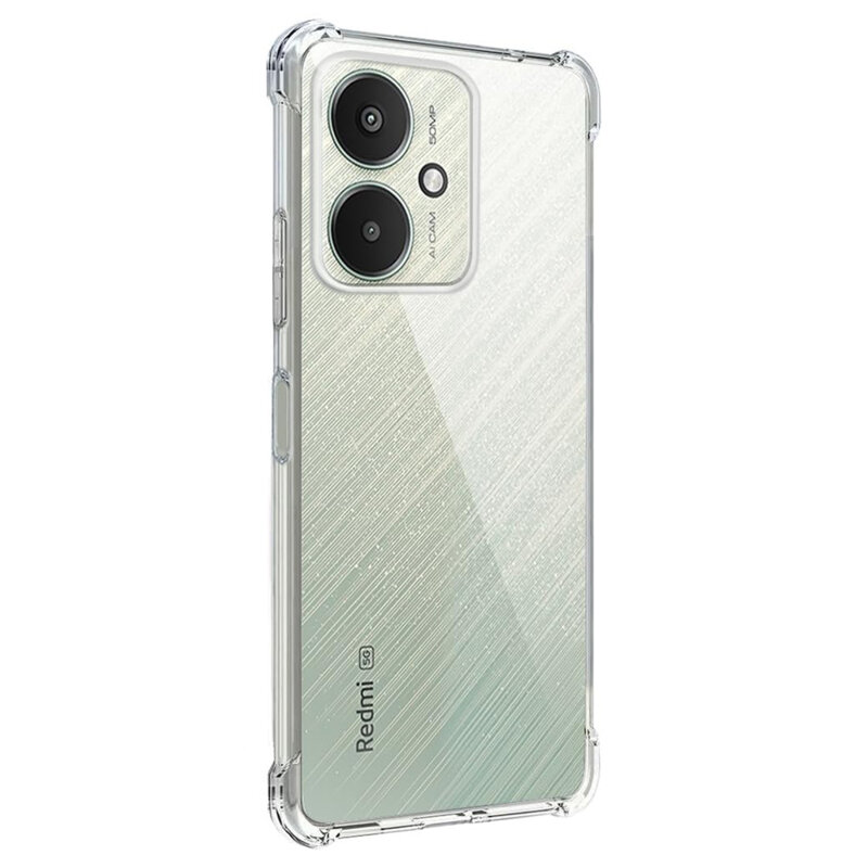 Husa Xiaomi Poco M6 Techsuit Shockproof Clear Silicone, transparenta