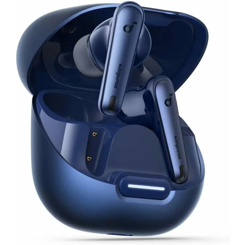 Casti wireless in-ear Bluetooth Anker Liberty 4 NC, albastru