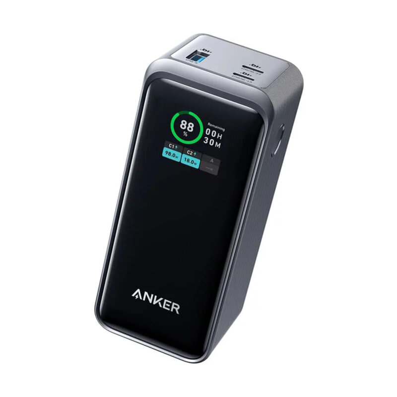 Power bank 2x USB-C, USB Anker Prime, 20000mAh, 200W
