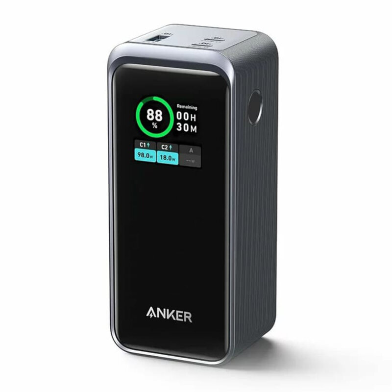 Power bank 2x USB-C, USB Anker Prime, 20000mAh, 200W