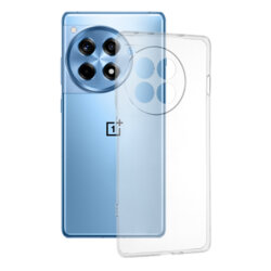 Husa OnePlus 12R Techsuit Clear Silicone, transparenta