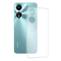 Husa Honor X5 Plus Techsuit Clear Silicone, transparenta