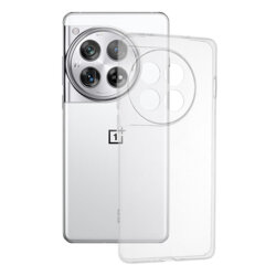 Husa OnePlus 12 Techsuit Clear Silicone, transparenta
