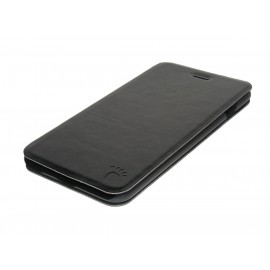 Husa iPhone 6 Plus Toc Flip Carte Negru PAW