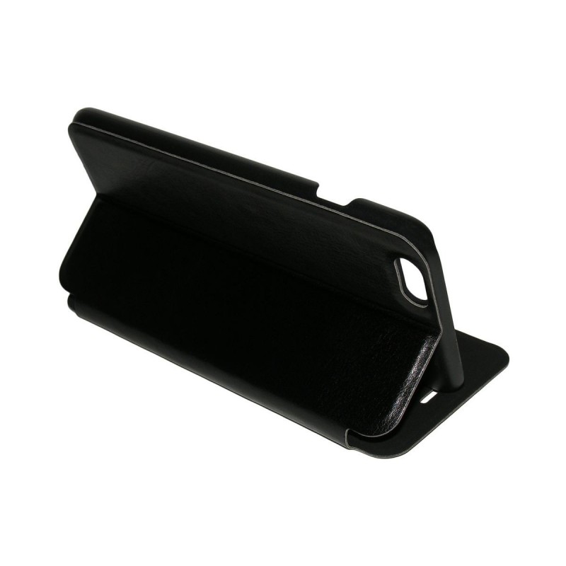 Husa iPhone 6 Plus Toc Flip Carte Negru PAW