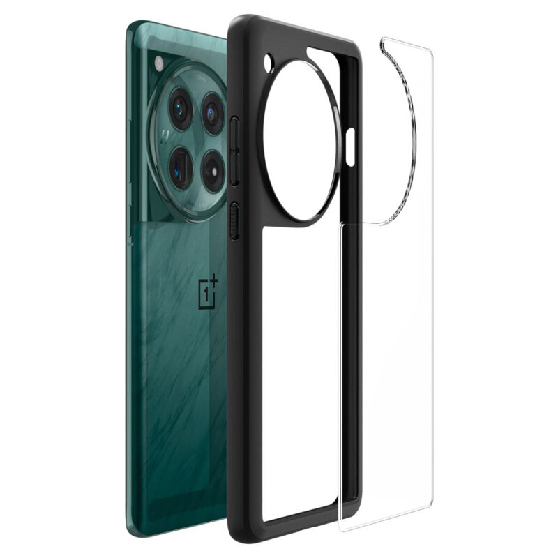 Husa OnePlus 12 Spigen Ultra Hybrid, negru
