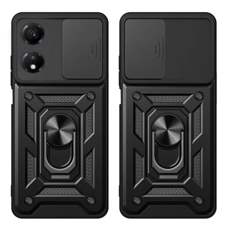 Husa Honor X7b protectie camera Techsuit CamShield Series, negru