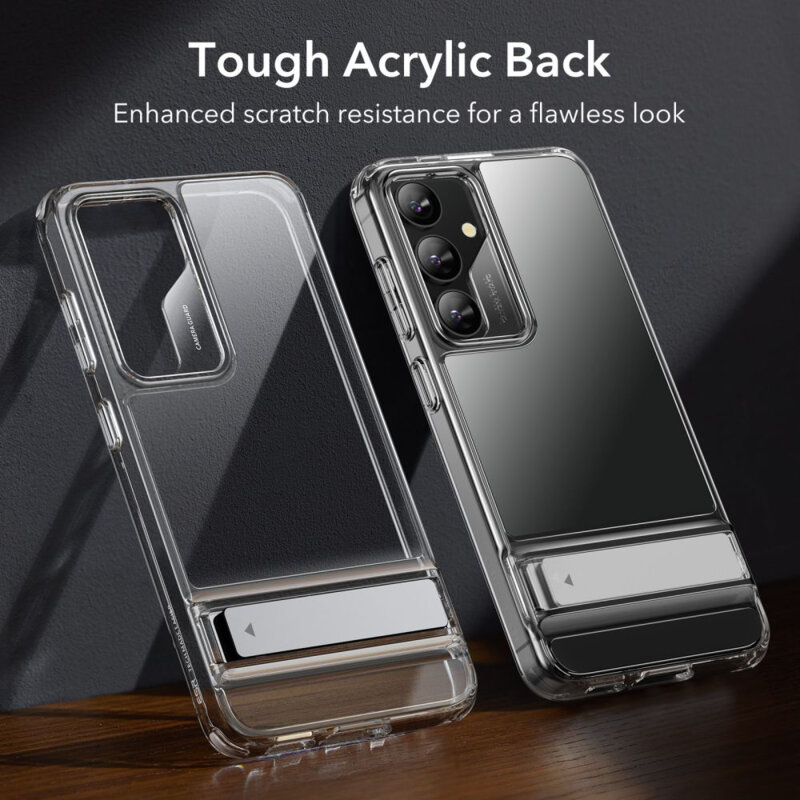 Husa Samsung Galaxy S24 ESR Air Shield Boost Kickstand, transparenta