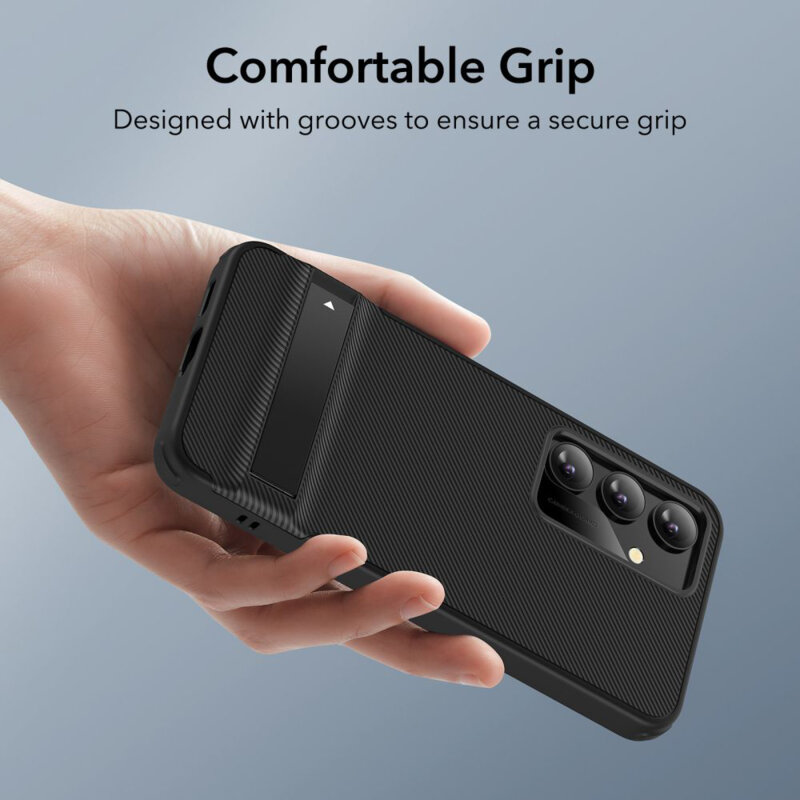 Husa Samsung Galaxy S24 ESR Air Shield Boost Kickstand, negru