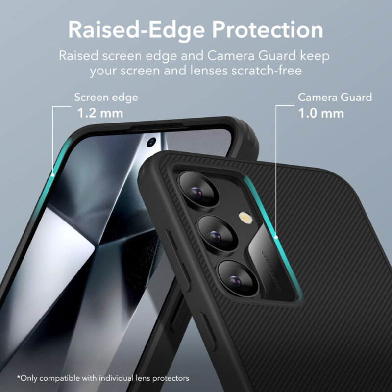 Husa Samsung Galaxy S24 ESR Air Shield Boost Kickstand, negru