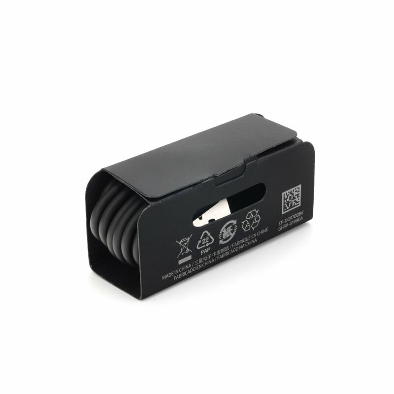 Cablu Samsung USB la Type-C 2.1A, 1m, negru, EP-DG970BBE