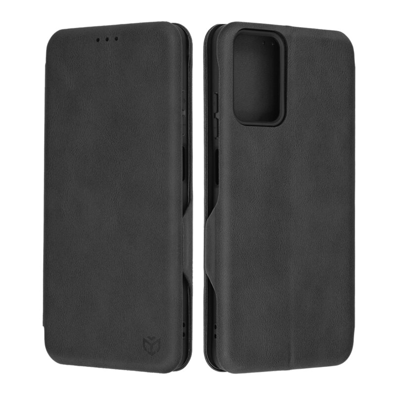 Husa 360° Motorola Moto G24 Techsuit Safe Wallet Plus, negru