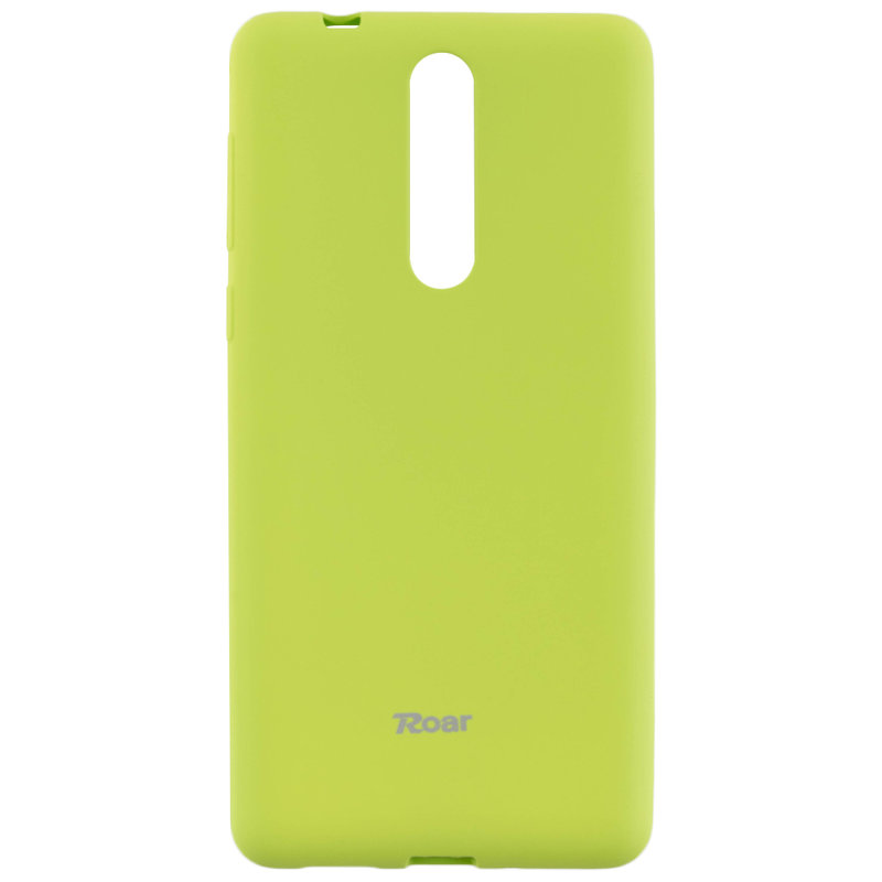 Husa Nokia 8 Roar Colorful Jelly Case Verde Mat