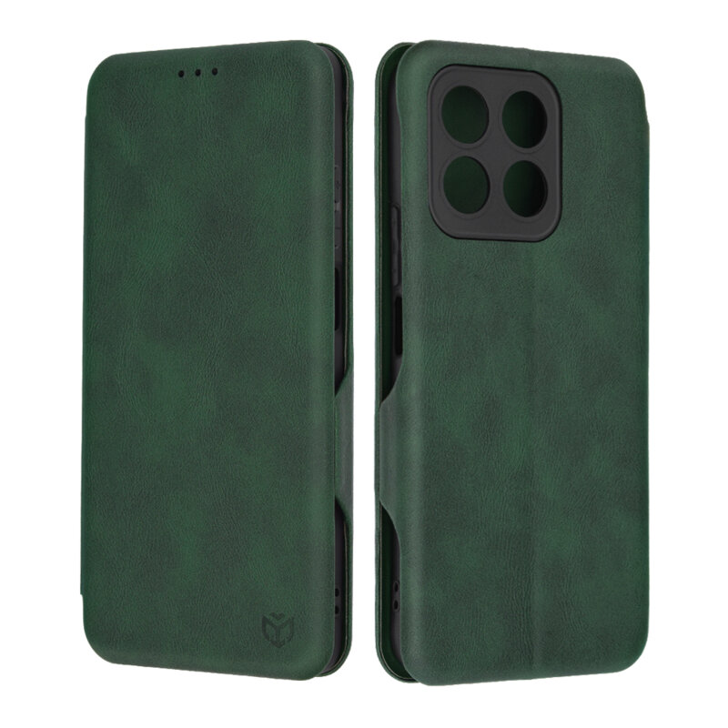 Husa 360° Honor X8b Techsuit Safe Wallet Plus, verde