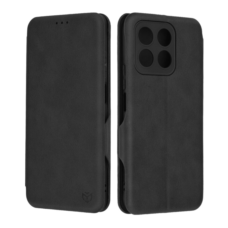 Husa 360° Honor X8b Techsuit Safe Wallet Plus, negru