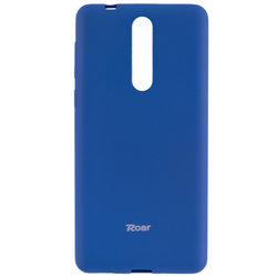 Husa Nokia 8 Roar Colorful Jelly Case Bleu Mat