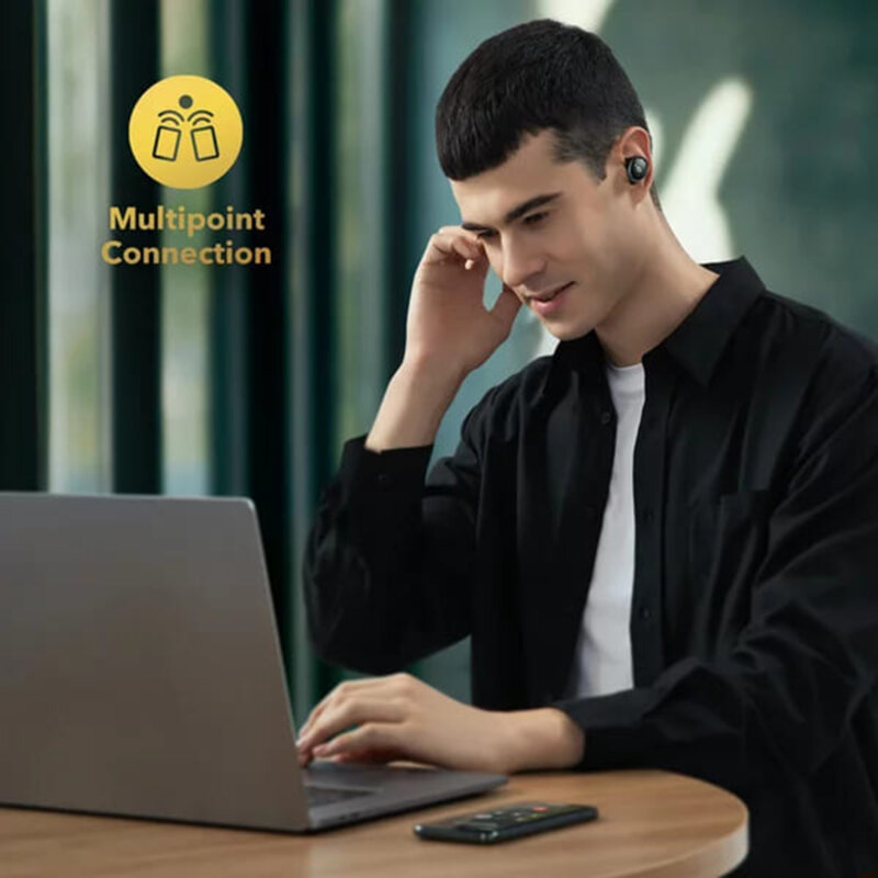 Casti Bluetooth TWS, ANC Anker SoundCore Liberty 3 Pro, negru