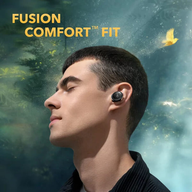 Casti Bluetooth TWS, ANC Anker SoundCore Liberty 3 Pro, negru