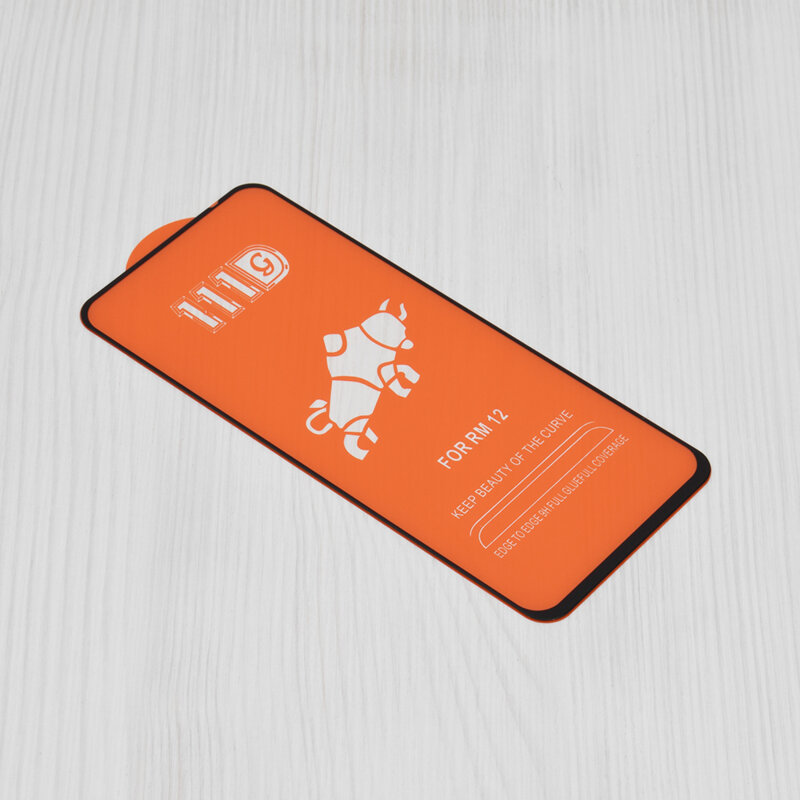 Folie sticla Xiaomi Redmi 12 4G Techsuit 111D Full Glue Full Cover, negru