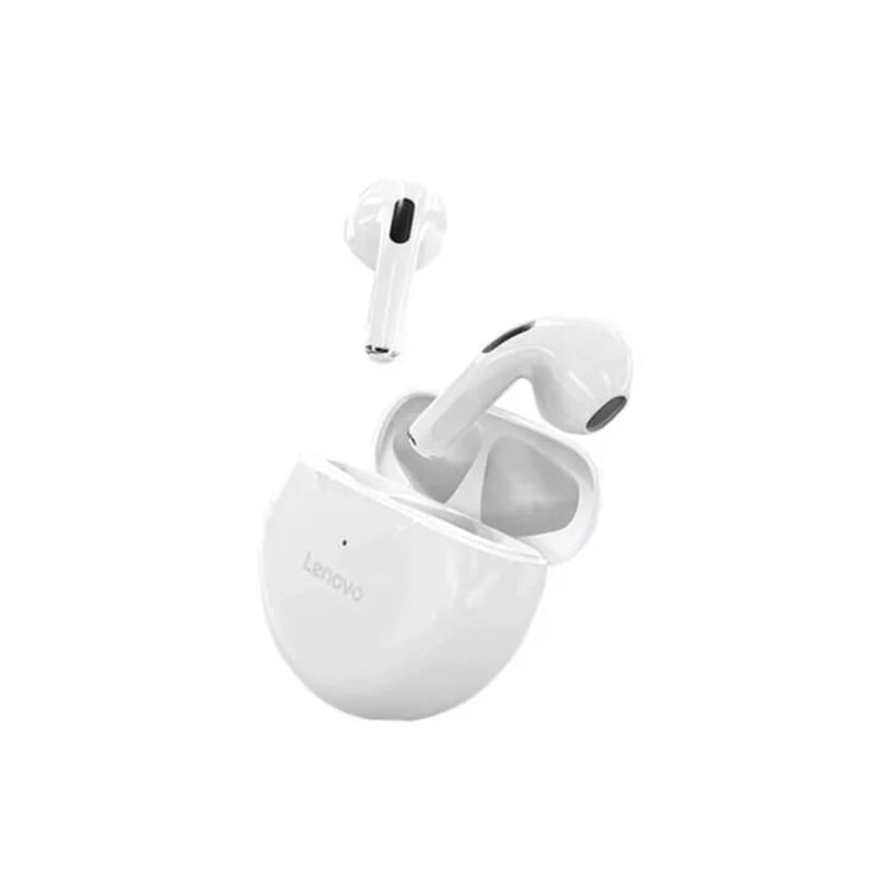 Casti Bluetooth True Wireless Half-in-Ear Lenovo HT38, alb
