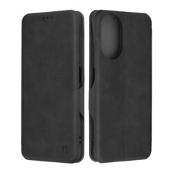 Husa 360° Realme C67 4G Techsuit Safe Wallet Plus, negru