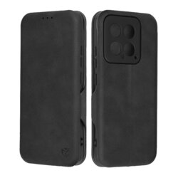 Husa 360° Xiaomi 14 Techsuit Safe Wallet Plus, negru
