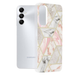 Husa Samsung Galaxy A05s Techsuit Marble, Pink Hex
