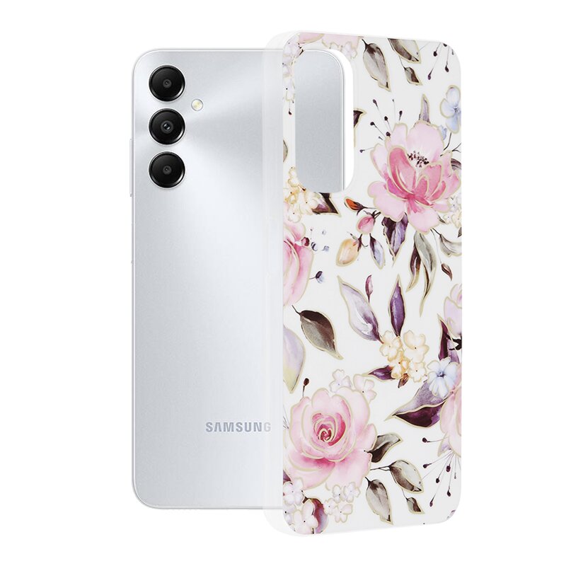 Husa Samsung Galaxy A05s Techsuit Marble, Chloe White