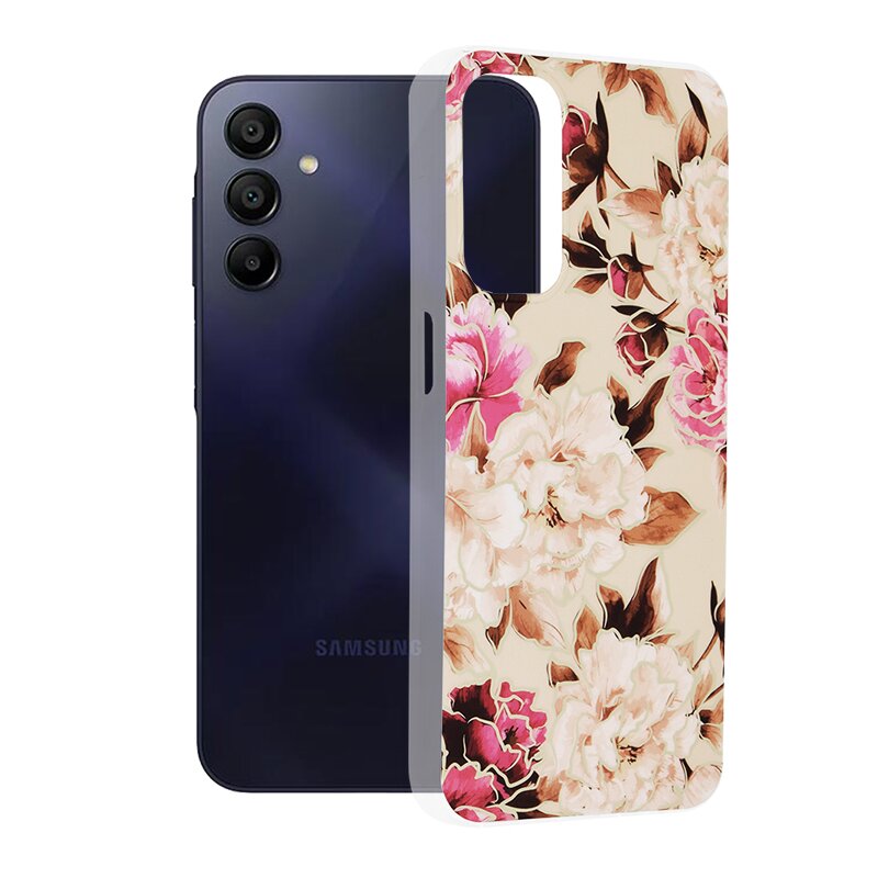 Husa Samsung Galaxy A15 4G Techsuit Marble, Mary Berry Nude