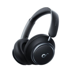 Casti on-ear Bluetooth 5.3 ANC, Type-C Anker Space Q45, negru