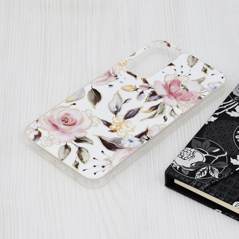 Husa Samsung Galaxy A25 5G Techsuit Marble, Chloe White