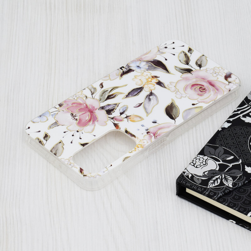 Husa Samsung Galaxy A25 5G Techsuit Marble, Chloe White