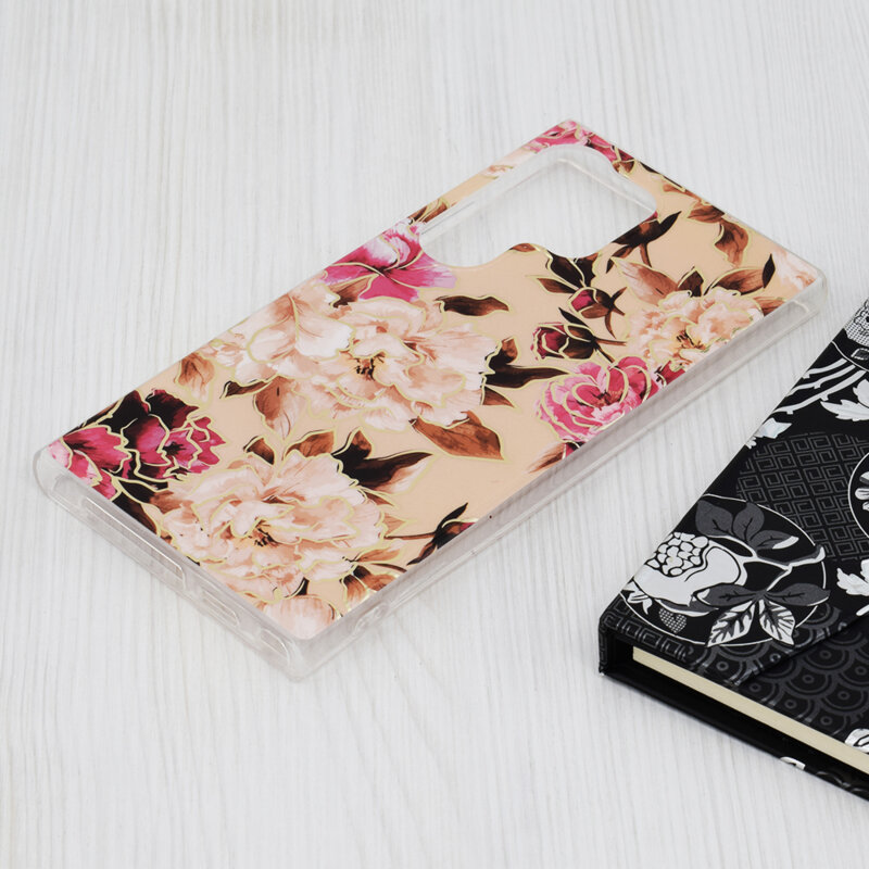 Husa Samsung Galaxy S24 Ultra Techsuit Marble, Mary Berry Nude